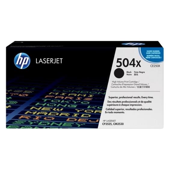 HP CE250XC - Hohe Ergiebigkeit - Schwarz (BK) (CE250XC)