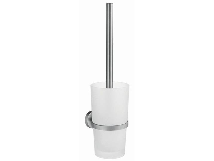 Wc-Bürstengarnitur, Metall, 38 cm, Bürstenkopf austauschbar, Badezimmer, WC Ausstattung, WC-Bürsten