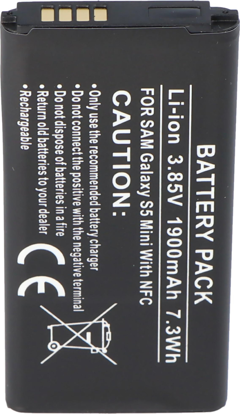 AccuCell Accu voor Samsung Galaxy S5 Mini met NFC-functionaliteit