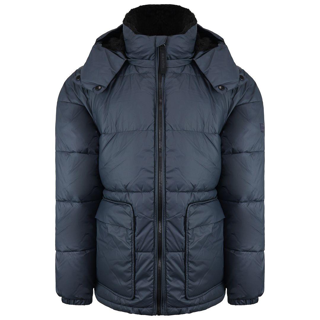 Hunter Intrepid Puffermantel für Herren, Marineblau