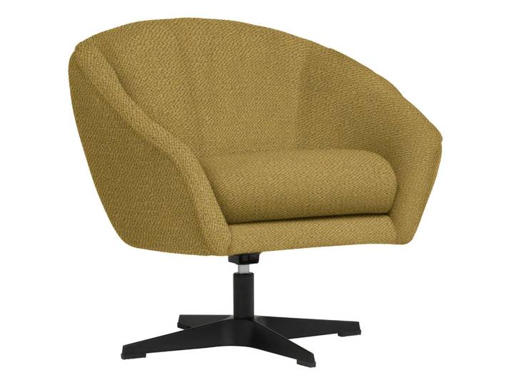 Stylife Sessel, Currygelb, Metall, 80x78x80 cm, Stoffauswahl, Wohnzimmer, Sessel, Polstersessel