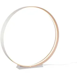 Musterring Leuchten LED-Tischleuchte Loop Metall Weiß 75 cm