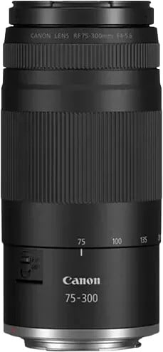 Canon RF 75-300mm f/4-5.6 lens