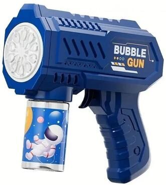 Inspired Living Magical Unicorn Electric Bubble Gun With Lights Automatic Bubble Blower Toy For Kids 6