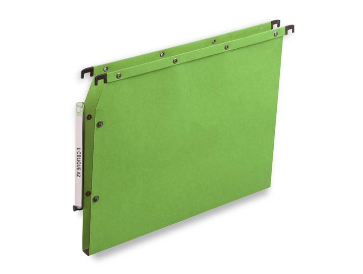 Elba Dossier suspendus pour armoire Ultimate A4 Kraft - 150 feuilles - Fond U 15 mm - Vert - Lot de 25