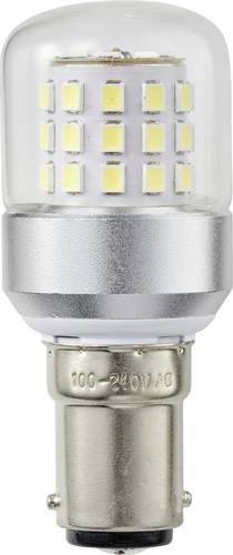 TRU COMPONENTS TC-14124708 LED-Signalleuchte Weiß Zylinder BA15d 100 V/AC, 240 V/AC 580lm