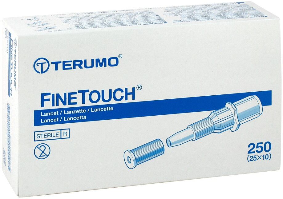 Terumo Finetouch Einmallanzetten 250stk