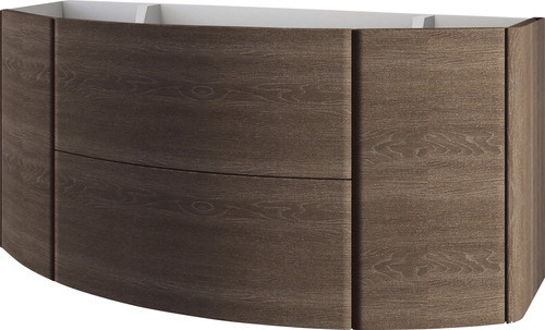 Baden Haus Waschtischunterschrank Eden BxHxT 121 x 55 x 51 cm Frontfarbe eiche dunkel holzdekor