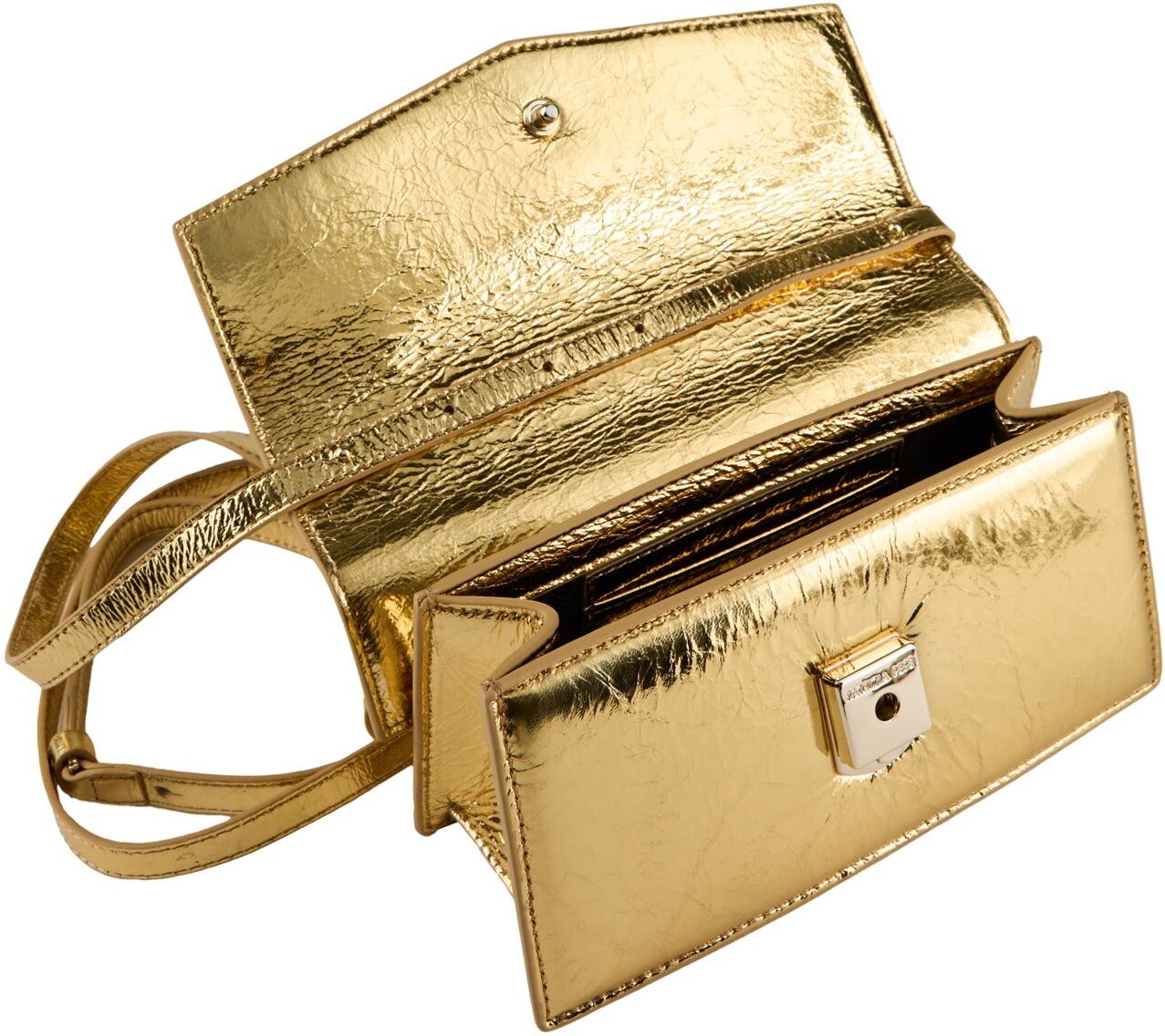 Patrizia Pepe Bolso de mano Mujer Oro -- Mujer