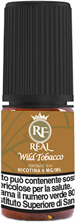 Real Farma Wild Tobacco Liquido Pronto 10ml Tabacco