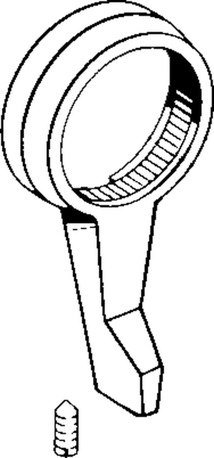 Hansa Afsluithendel 59905722, chroom