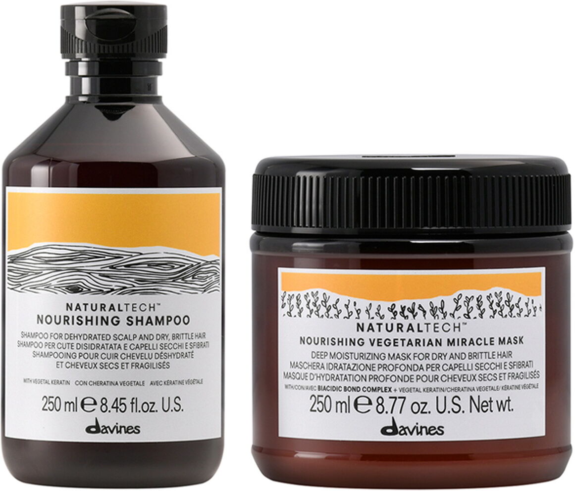 500ml Davines Naturaltech Nourishing Set (Shampoo 250ml + Maske 250ml)