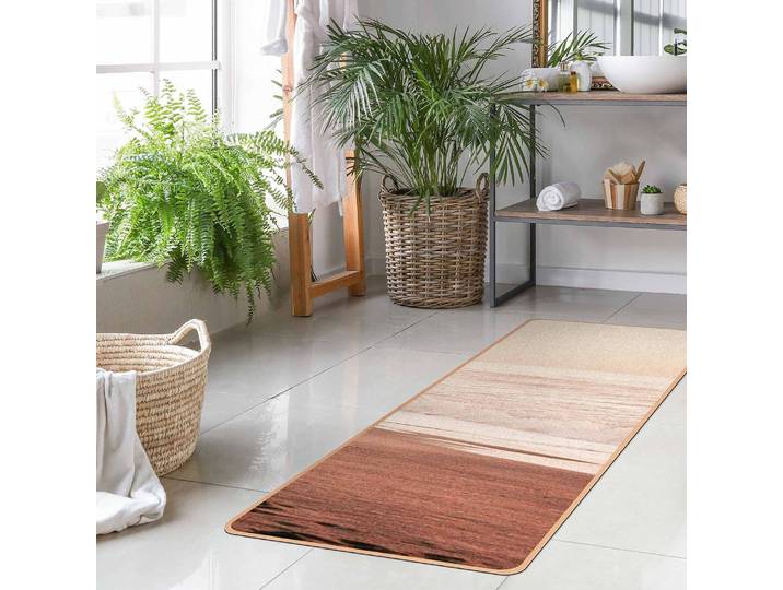 Tapis de yoga Californie 183 x 61cm Rose foncé