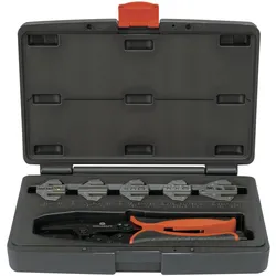 Toolcraft, Zange, Crimpzangen-Set (225 mm)