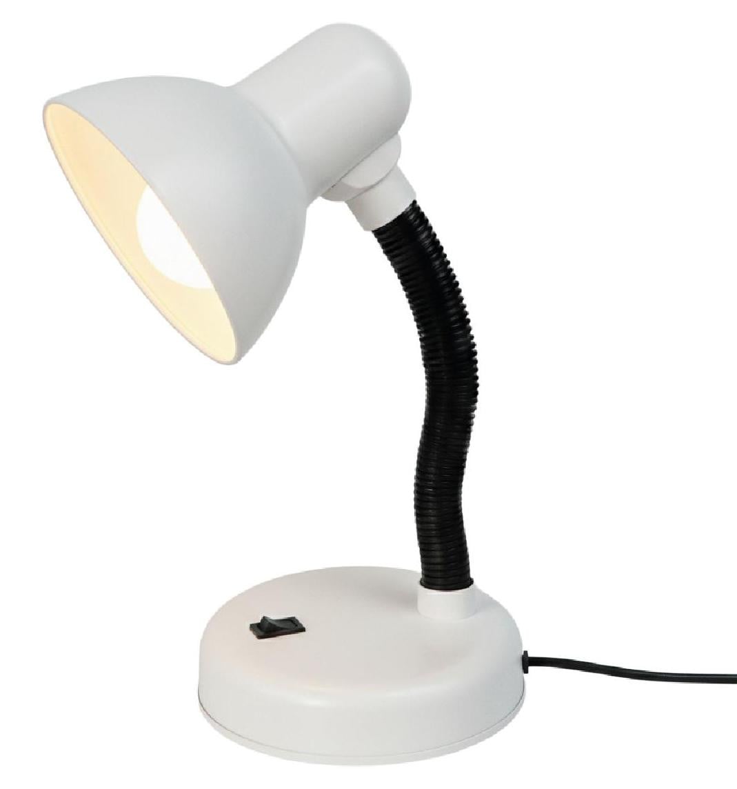 Luxus Europe Bureaulamp Nino Wit - Leeslamp voor Bureauverlichting
