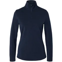 Tchibo - Funktionsshirt mit Merinowolle - Damen - Gr. M - dunkelblau
