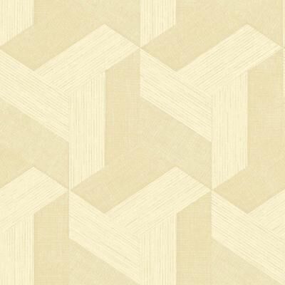 Galerie Wallcoverings Synergy Collection Geometric Design Matte Finish Vinyl on Non-woven Wallpaper Roll