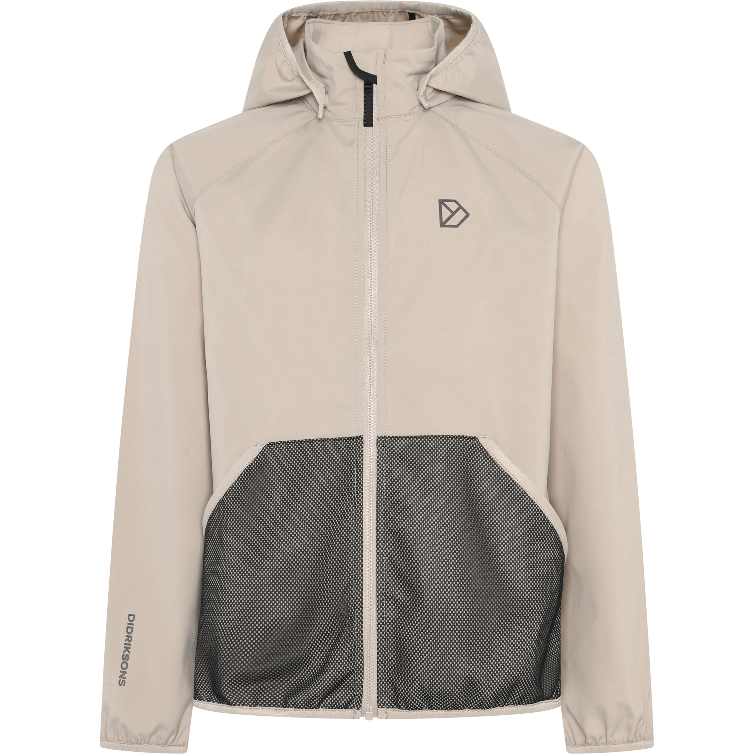 Didriksons Zink Kinder Softshelljacke beige Größe 130 Trekking Atmungsaktiv