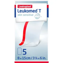 Leukomed T Skin Sensitive Steril 8x15cm 5 ST