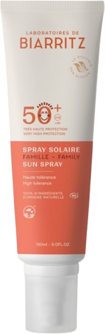 Laboratoires de Biarritz Sunscreen Spray Face & Body SPF 50+ 150 ml