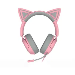 Razer Kraken Kitty V3 X kabelgebundenes RGB-Kitty-Headset für Gaming, quartz