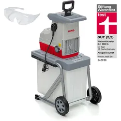 Elektro Leisewalzenhäcksler ILH 3000 A – inkl. Schutzbrille