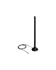 Delock SMA WLAN Antenna with Magnetic Stand and Flexible Joint 6.5 dBi Antenne 802.11 b/g/n (88410)