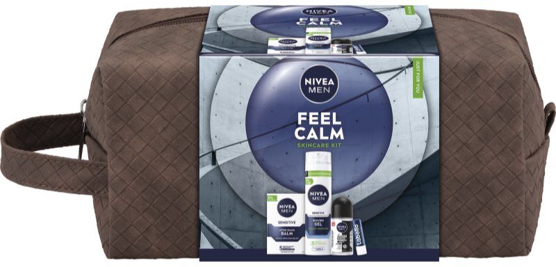 NIVEA MEN Feel Calm coffret cadeau pour peaux sensibles