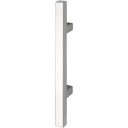 Marchesi, Türgriff + Türgarnitur, Quadra Türgriff (Stangengriff) 800 mm mit 2 Stützen Edelstahl matt (Türgriff)