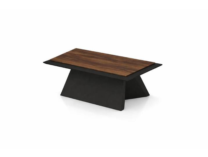Xlmoebel Couchtisch Moderner Couchtisch aus Holz und Metall im luxuriösen Design, Made in Europa