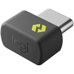 LOGITECH Bolt Receiver USB-C, Funk-Empfänger, schwarz