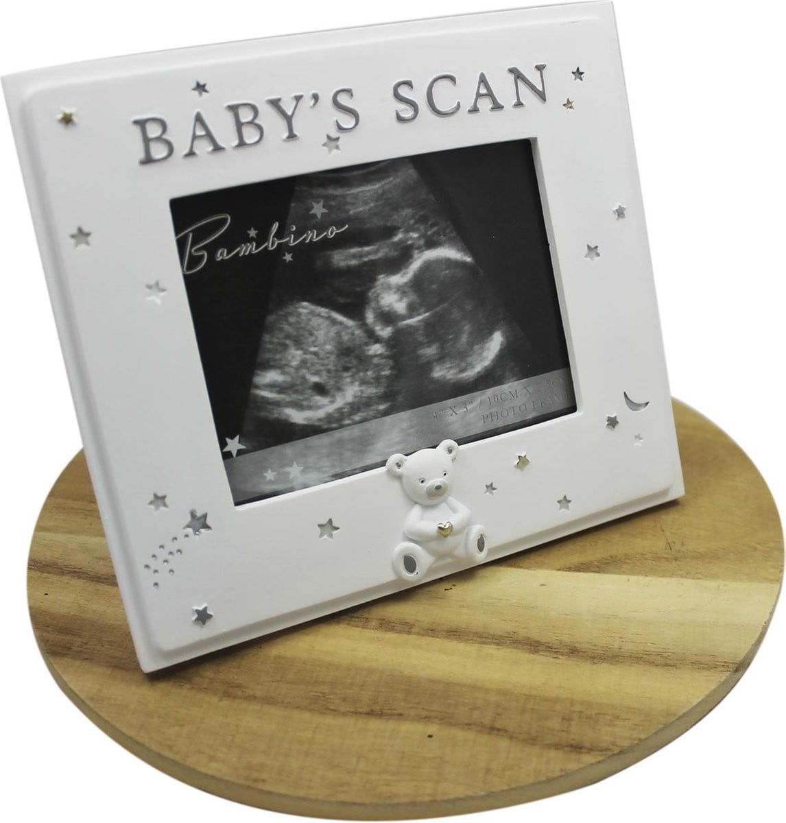 Widdop Bambino Resin Baby Scan Echo Fotolijstje 10 x 15 cm
