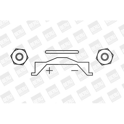 Beru Zündspule [Hersteller-Nr. ZS356] für Toyota