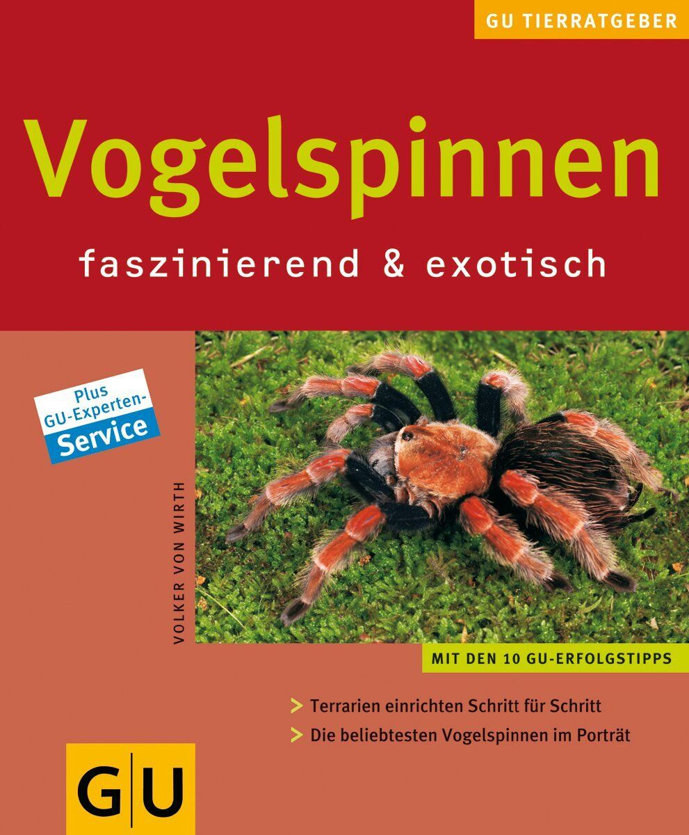 Wirth, Volker von - Vogelspinnen faszinierend & exotisch - Preis vom 09.10.2026 07:28:09 h