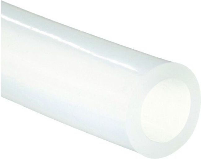 Tuyau silicone FDA 60° Sh A transparent 8x1mm 25m ; MCC