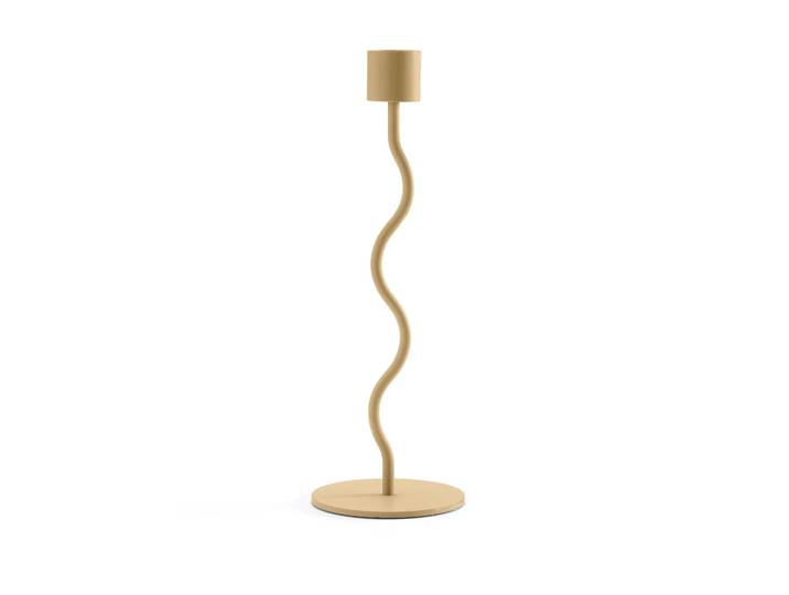 Cooee Design Bougeoir Curved 23 cm Cacahuète