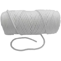 Fiberglas Ofen Dichtschnur Rundprofil,-schnur Ø 6mm x 100m Rolle