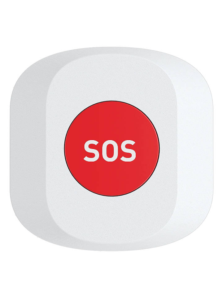 Woox SOS-Schalter "R7052 Zigbee" in Weiß/ Rot - onesize