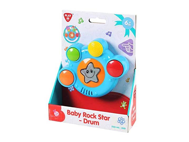 PlayGo 2522 - Baby Rockstar trommel, werkt op batterijen