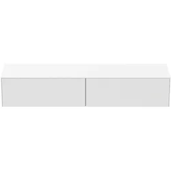 Ideal Standard Waschtischunterschrank Conca, 2 Auszüge, Weiß