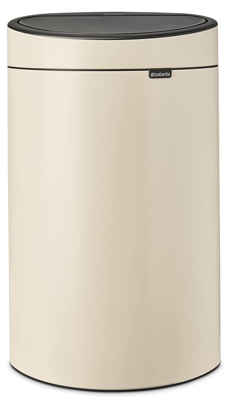 Brabantia Vuilnisbak met pedaal, 40 liter, rond, beige