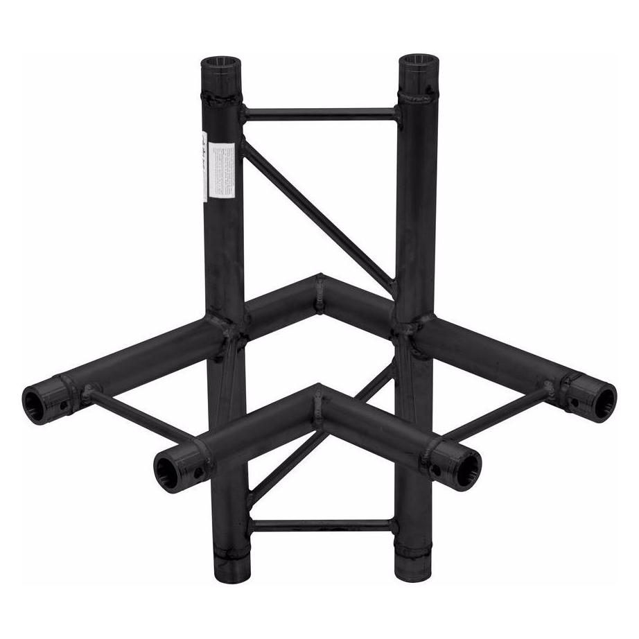 Alutruss BILOCK BQ2-SPAC44H 4-Weg Ecke sw (60210366)