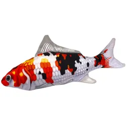Aumüller Katzenspielzeug Koi - Zappel-Fisch mit Katzenminze