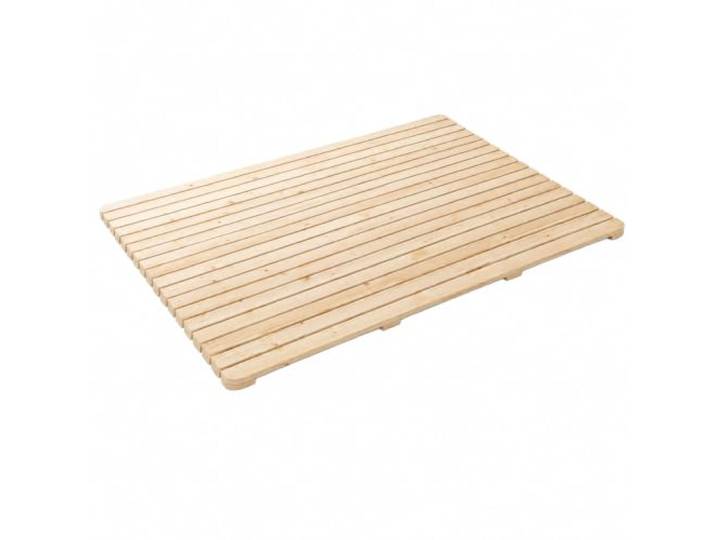 WSJJXS Faltbarer Lattenrost Aus Holz Mit Rutschfesten Pads Massives Holz, Atmungsaktive Lamellen, Platzsparendes Design, Bodenbett Nutzung(Style A,100x200)