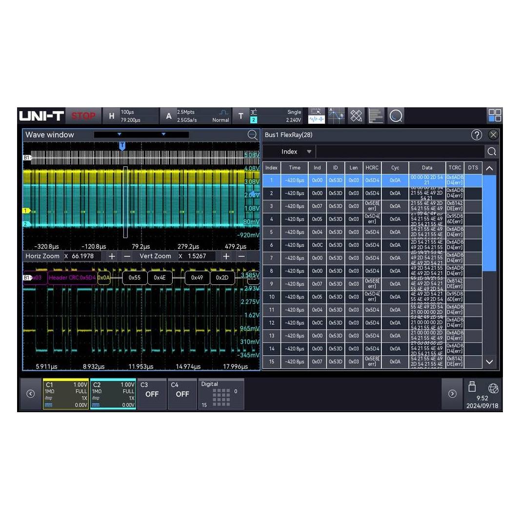 Uni-T MSO3000HD-FLEX Mess-Software Upgrade (191501400034)