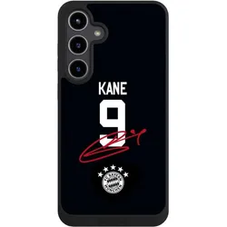 Nivocase Handyhülle für Samsung Galaxy S24+ Hülle NIVOpure Case Schwarz FC Bayern München Trikot Harry Kane (Samsung Galaxy S24+), Smartphone Hülle, Schwarz