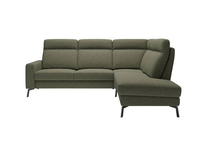 Ecksofa Bernina Polyester Grün B 265 T 215 cm