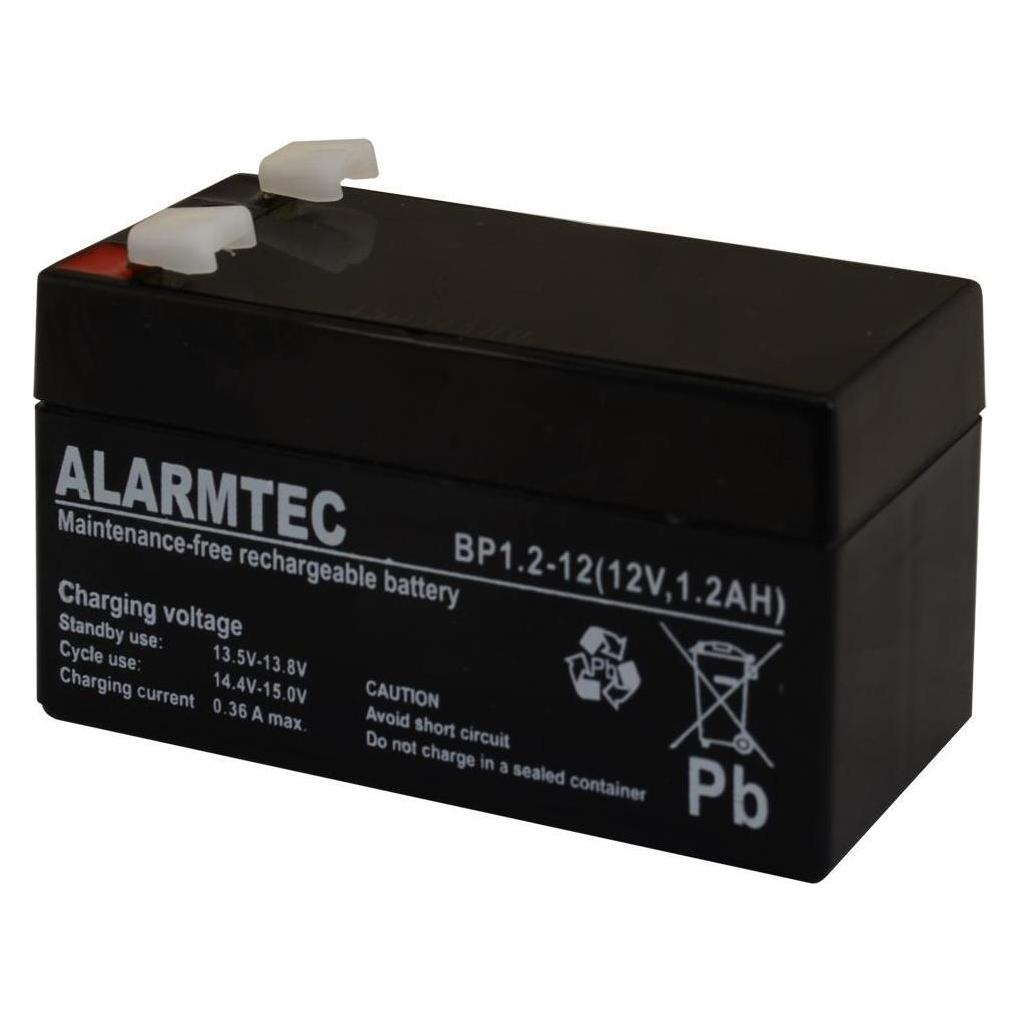 Alarmtech Batterie 1,2Ah 12V (1 Stk., Gerätespezifisch, 1200 mAh) (BP1.2-12)