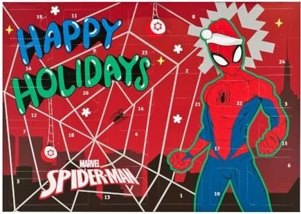 Kreativ-Adventskalender Spider-Man von KARTON P+P