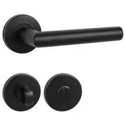 Naturel Favorit R Türgriff schwarz WC Knopf FAVORITREBWC